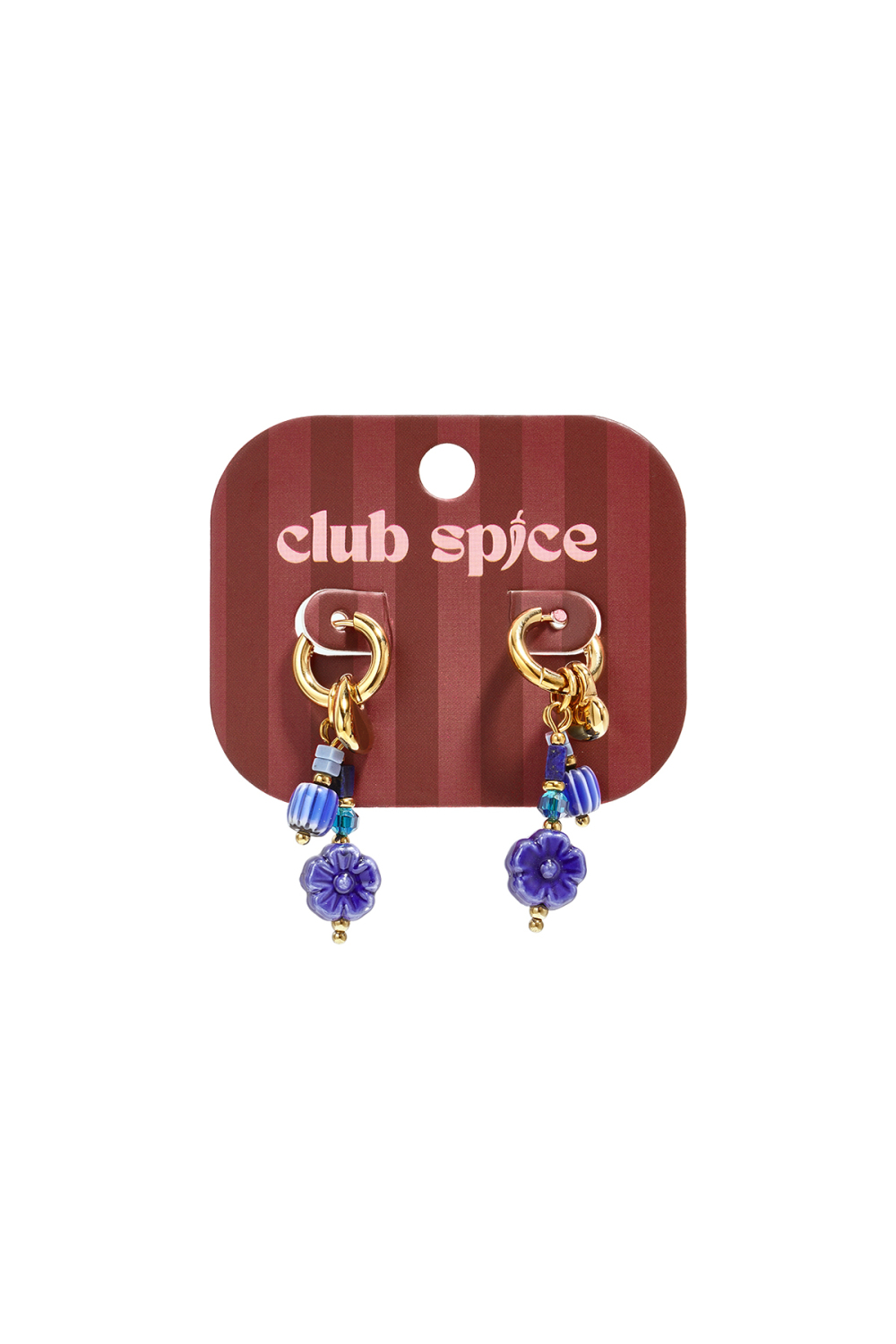 Boucles D'Oreilles En Perles D'Acier Inoxydable, Style Floral, Collection Daily Simple, Bijoux Pour Femmes h5Image3