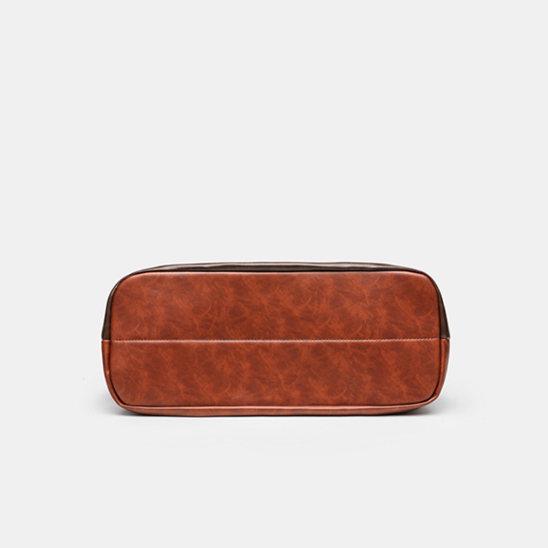 Sacs À Bandoulière Carrés Pour Femmes, Style Patchwork Décontracté, Couleurs Mélangées, En Pu De Qualité Supérieure h5Image7