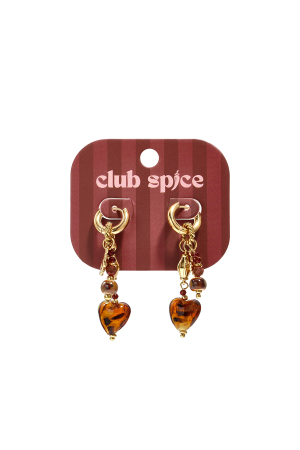 Boucles D'Oreilles Pendantes En Acier Inoxydable, Motif Fleur, Collection Daily Simple, Bijoux Pour Femmes h5 Image3