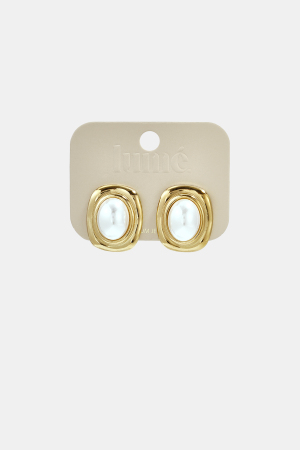 Boucles D'Oreilles Puces En Acier Inoxydable, Forme Géométrique, Collection Simple Pour Le Quotidien, Bijoux Pour Femmes h5 Image3