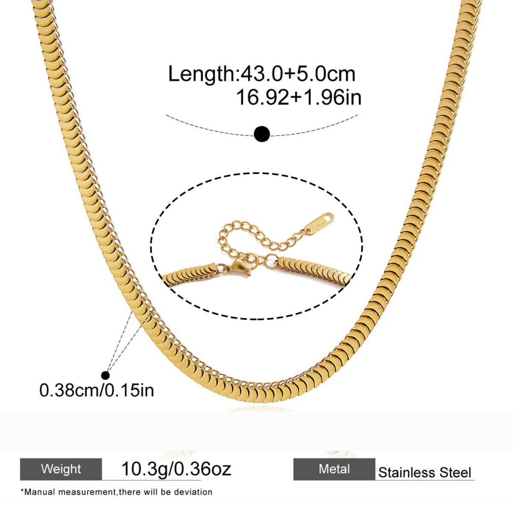 Colliers Pendentifs Pour Femmes En Acier Inoxydable, Couleur Or, Avec Zircon, Forme Géométrique Simple 