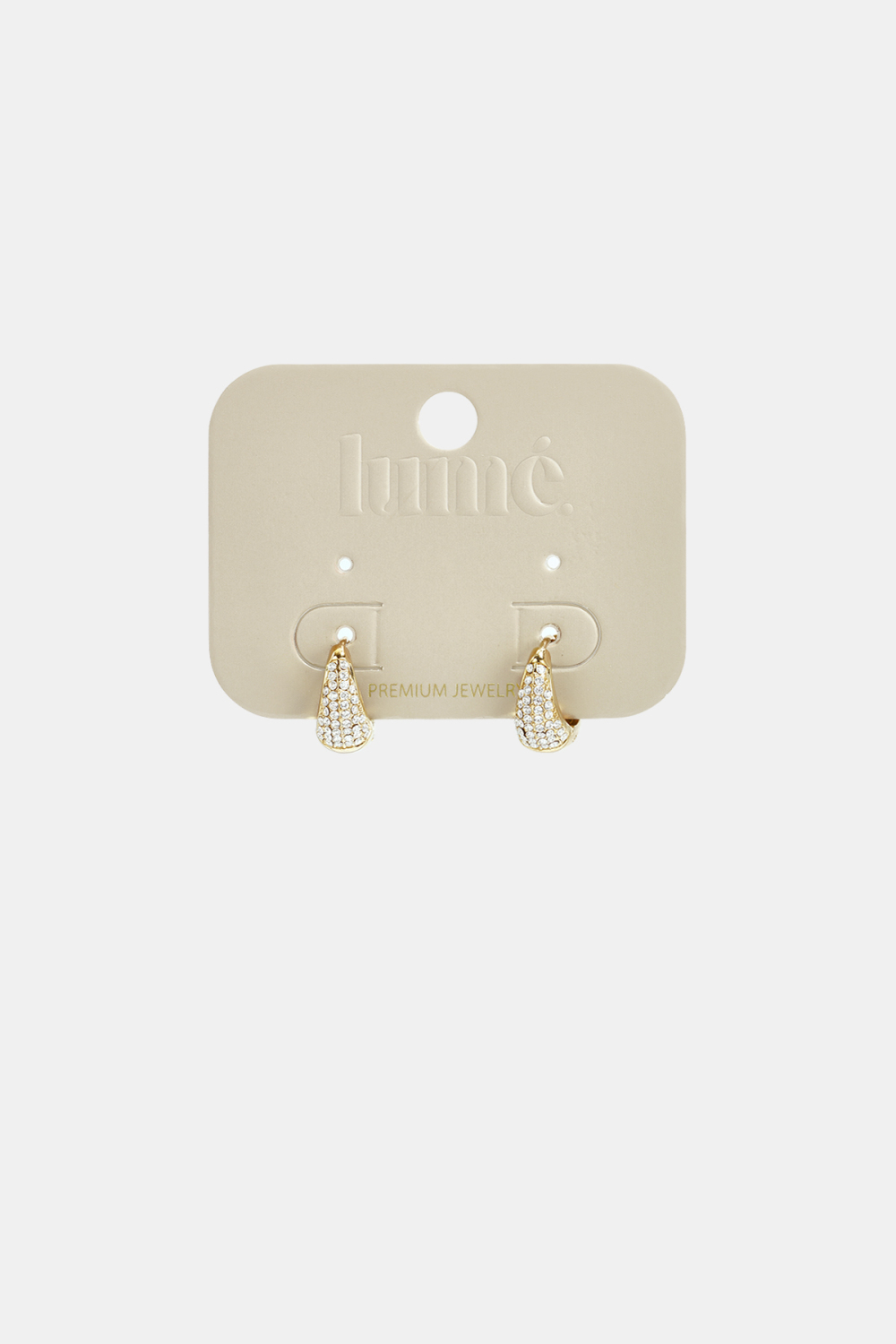 Boucles D'Oreilles Créoles En Acier Inoxydable, Forme Irrégulière, Collection Simple Daily Simple, Bijoux Pour Femmes Image3