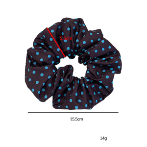 Chouchous En Polyester À Carreaux Et Pois Rétro De La Série Simple h5 Image4