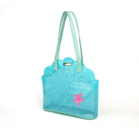 Sacs à bandoulière femme en PVC transparent uni style vacances