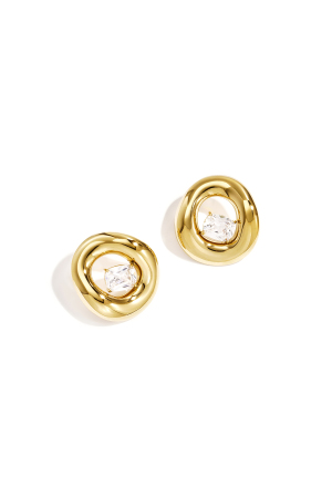 Boucles D'Oreilles Puces En Acier Inoxydable, Style Rond, Collection Daily Simple, Bijoux Pour Femmes h5 