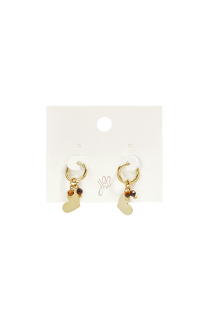 Boucles D'Oreilles Mini Coeur h5 Image4