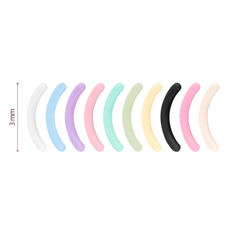 Recharges De Coussinets En Gel De Silice Simple Series Daily Color Solide Pour Faux Cils h5Image5