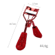 Rouge/clear OPP bag Image5