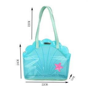Sacs À Bandoulière Femme En Pvc Transparent Uni Style Vacances h5