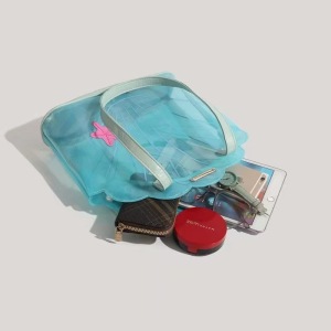Sacs À Bandoulière Femme En Pvc Transparent Uni Style Vacances h5 Image2