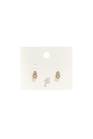 Boucles D'Oreilles Puces En Acier Inoxydable, Style Rond, Collection Daily Simple, Bijoux Pour Femmes h5 Image3