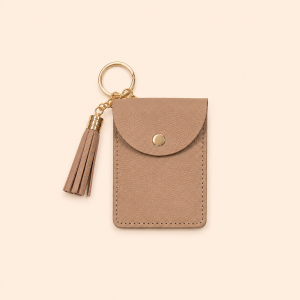 Portefeuilles Et Porte-Cartes Carrés Pour Femmes, Style Décontracté, Couleur Unie, En Pu Avec Pompon h5 Image2