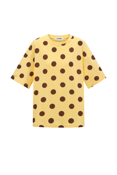 Haut asymétrique à pois 2