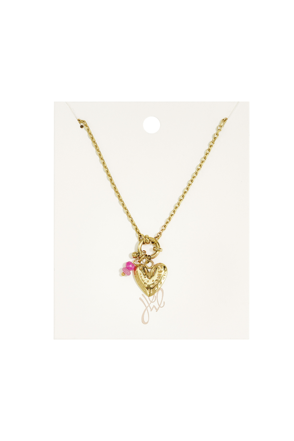 Colliers Pendentifs En Acier Inoxydable En Forme De Cœur, Collection Daily Simple, Bijoux Pour Femmes Image5