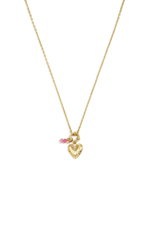 Colliers Pendentifs En Acier Inoxydable En Forme De Cœur, Collection Daily Simple, Bijoux Pour Femmes h5 