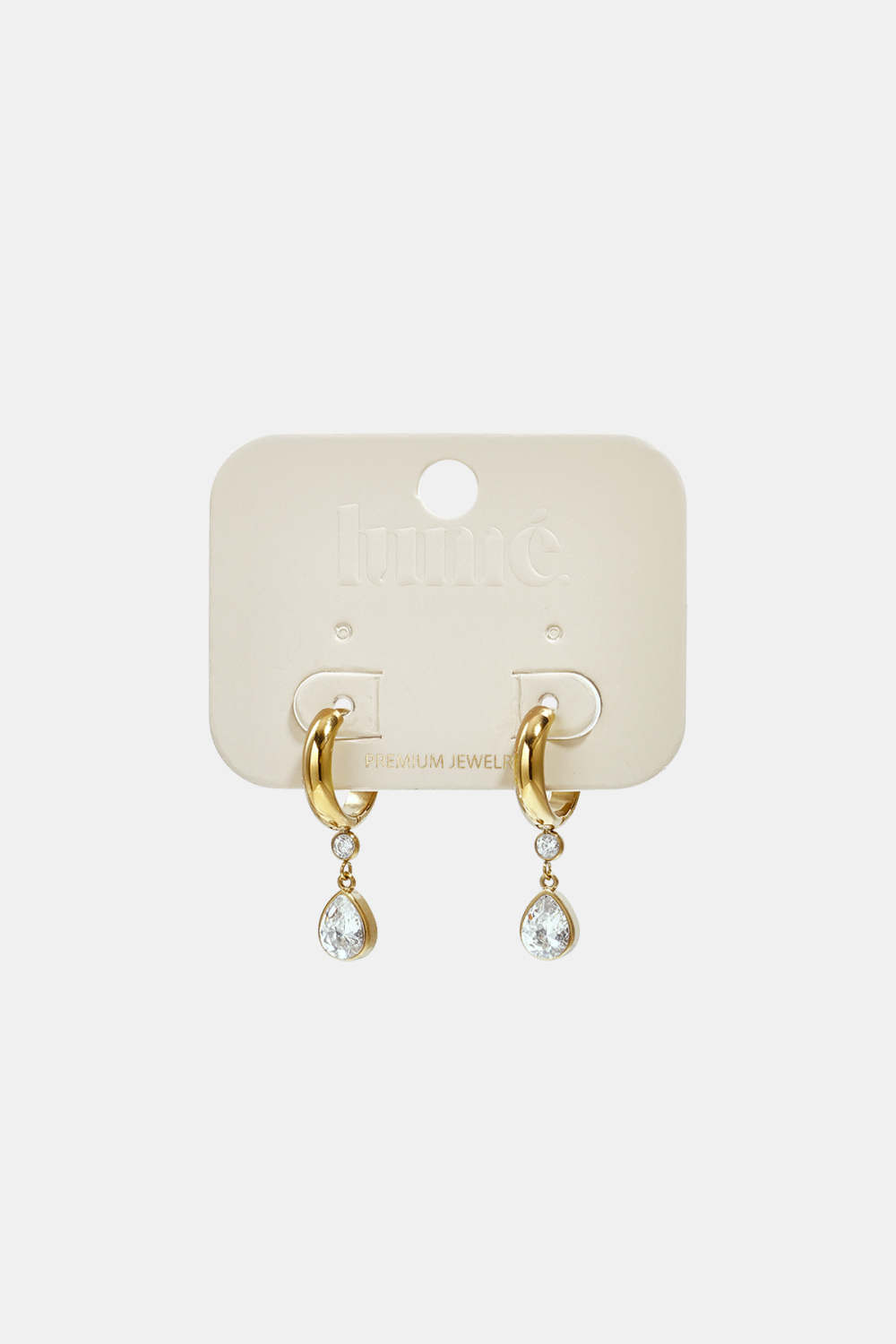 Boucles D'Oreilles Pendantes En Acier Inoxydable, Forme Elliptique, Collection Simple, Bijoux Pour Femmes h5Image3