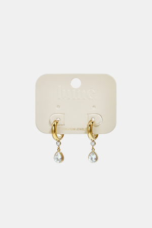 Boucles D'Oreilles Pendantes En Acier Inoxydable, Forme Elliptique, Collection Simple, Bijoux Pour Femmes h5 Image3