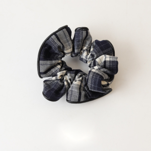 Chouchous En Tissu À Carreaux Rétro Multicolores De La Série Simple h5 