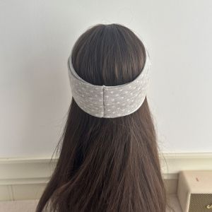 Bandeaux À Cheveux Simples, Décontractés, À Rayures Torsadées, À Pois Et Strass En Polyester Multicolores h5 Image5