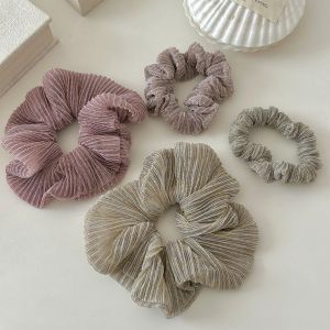Chouchous En Tissu Uni Couleur De La Série Simple Daily h5 Image2