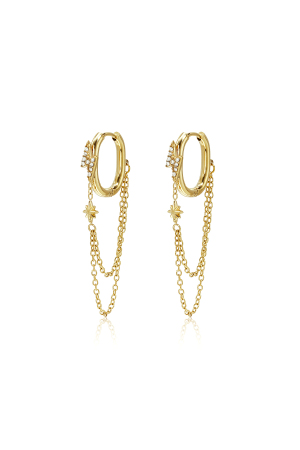 Boucles D'Oreilles Pendantes En Acier Inoxydable, Chaîne, Collection Simple Daily Simple, Bijoux Pour Femmes h5