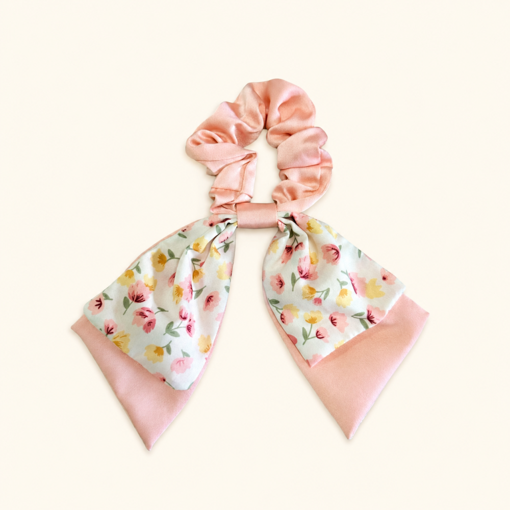 Chouchous En Tissu À Fleurs Douces De La Série Simple