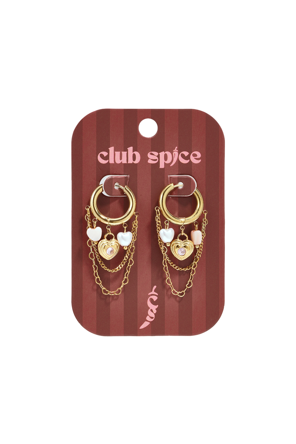 Boucles D'Oreilles Pendantes En Acier Inoxydable En Forme De Cœur, Collection Élégante Et Simple Pour Femmes, Bijoux Du Quotidien h5Image2