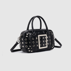 Sacs À Main Pour Femmes En Pu Clouté Style Streetwear h5 Image2