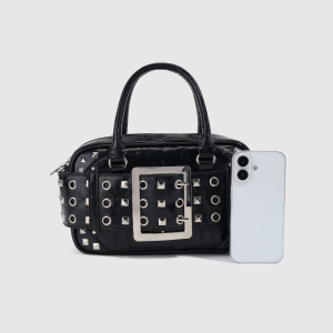 Sacs À Main Pour Femmes En Pu Clouté Style Streetwear h5 Image3