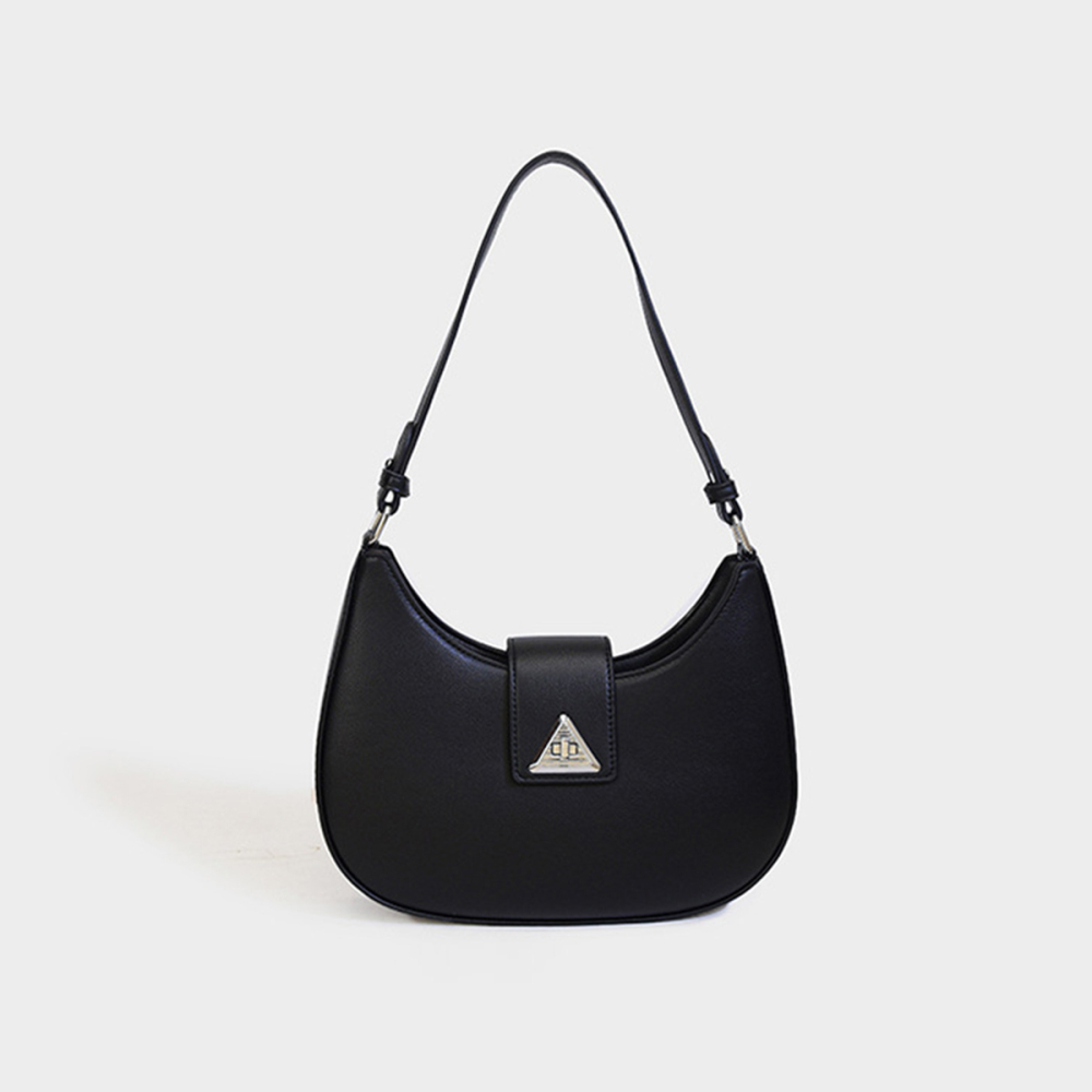 Sacs À Bandoulière Pour Femmes, Style Bureau, Avec Quincaillerie En Métal, Couleur Unie, En Pu h5Image2