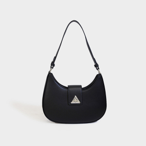 Sacs À Bandoulière Pour Femmes, Style Bureau, Avec Quincaillerie En Métal, Couleur Unie, En Pu h5 Image2