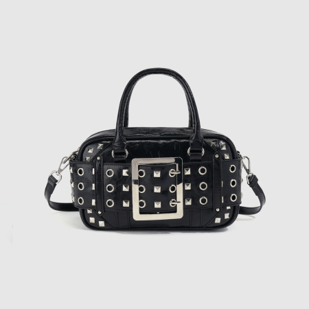 Sacs à main pour femmes en PU clouté style streetwear