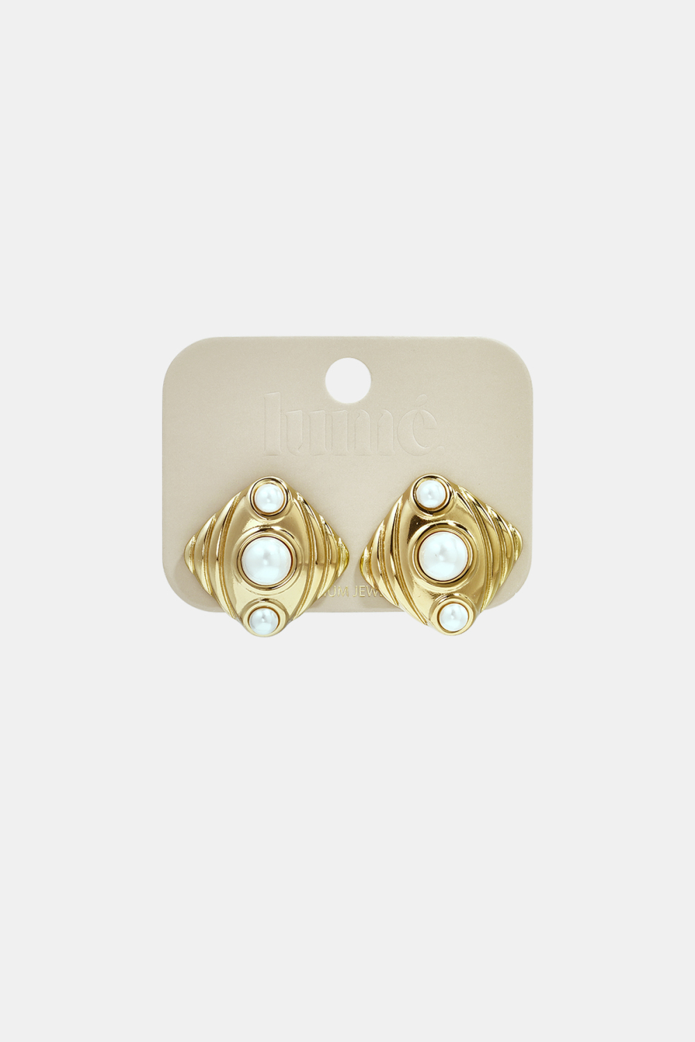 Boucles D'Oreilles Puces En Acier Inoxydable, Forme Géométrique, Collection Simple Pour Le Quotidien, Bijoux Pour Femmes Image3