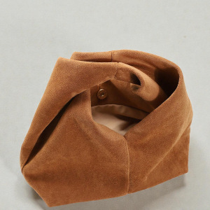 Sacs À Main Pour Femmes En Daim Torsadé Uni, Style Minimaliste h5 Image3