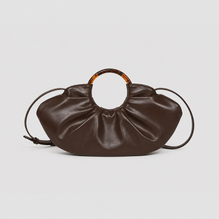 Sacs à main pour femmes en PU uni, style parisien chic