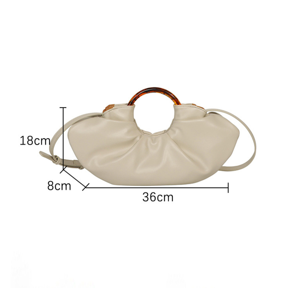 Sacs À Main Pour Femmes En Pu Uni, Style Parisien Chic h5Image6