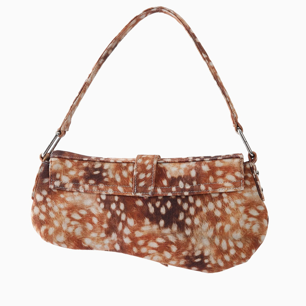 Sacoche De Selle Pour Femme En Tissu Imprimé Bambi, Style Streetwear Image3