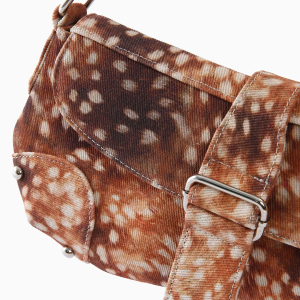 Sacoche De Selle Pour Femme En Tissu Imprimé Bambi, Style Streetwear h5 Image5