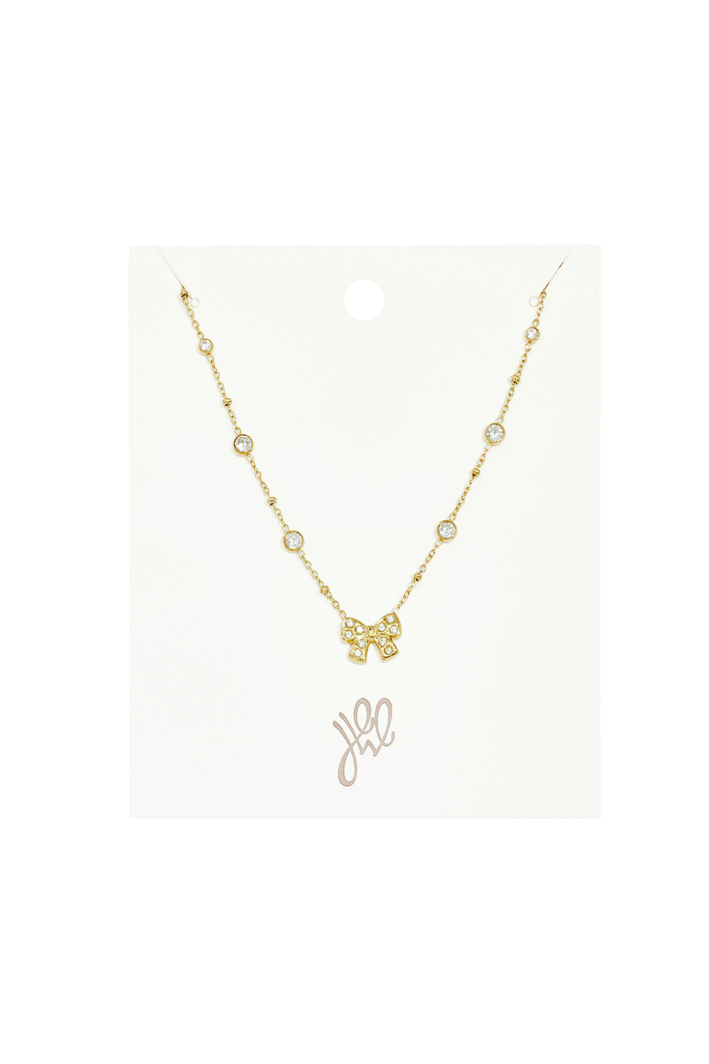Colliers Pendentifs En Acier Inoxydable, Nœud Papillon, Collection Simple Pour Femmes h5Image4