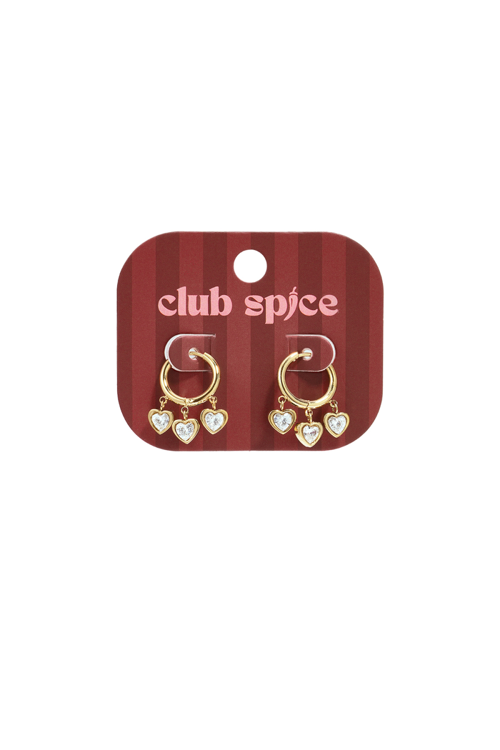 Boucles D'Oreilles Pendantes En Acier Inoxydable En Forme De Cœur, Collection Daily Simple, Bijoux Pour Femmes h5Image2