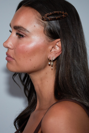 Boucles D'Oreilles Rondes En Acier Inoxydable, Collection Daily Simple, Bijoux Pour Femmes h5 Image2
