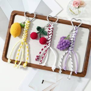 Breloques De Sac En Alliage Simple Series Daily Heart Fruit Fraise h5 Image3