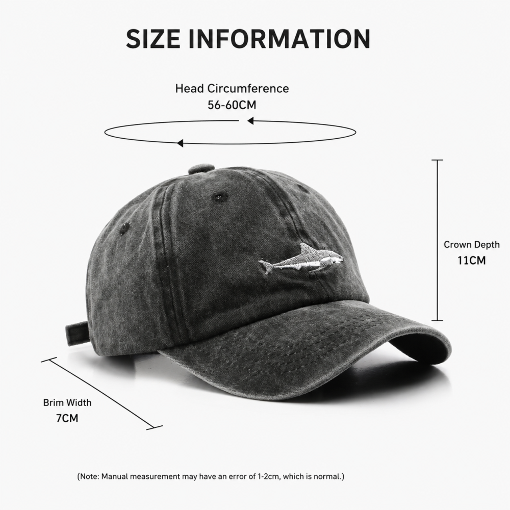 Casquette De Baseball En Coton Style Océanique, Couleur Unie Décontractée, Série Simple Image6