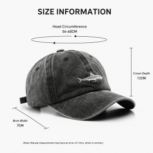 Casquette De Baseball En Coton Style Océanique, Couleur Unie Décontractée, Série Simple h5 Image6