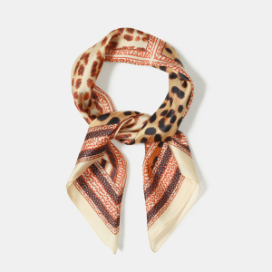 Bandana Rétro En Polyester À Imprimé Léopard Pour Femme h5 Image3