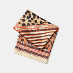 Bandana Rétro En Polyester À Imprimé Léopard Pour Femme h5 Image4