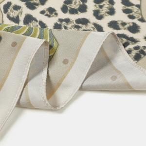 Bandana Rétro En Polyester À Imprimé Léopard Pour Femme h5 Image5