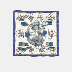 Bandana Pour Femme En Polyester À Motif De Calèche Vintage h5 Image2