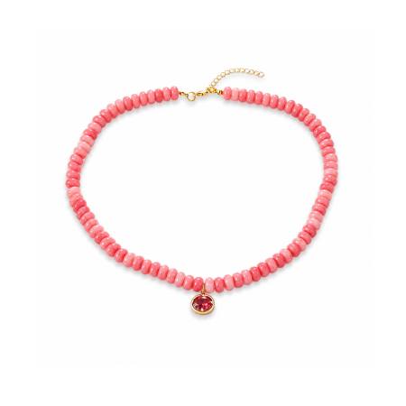 Colliers de perles pour femmes, collection romantique, dégradé de couleurs, pierres naturelles