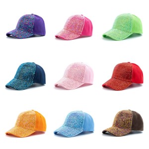 Casquette De Baseball En Coton De Couleur Unie Ou Mélangée, Collection Luxueuse h5 Image3